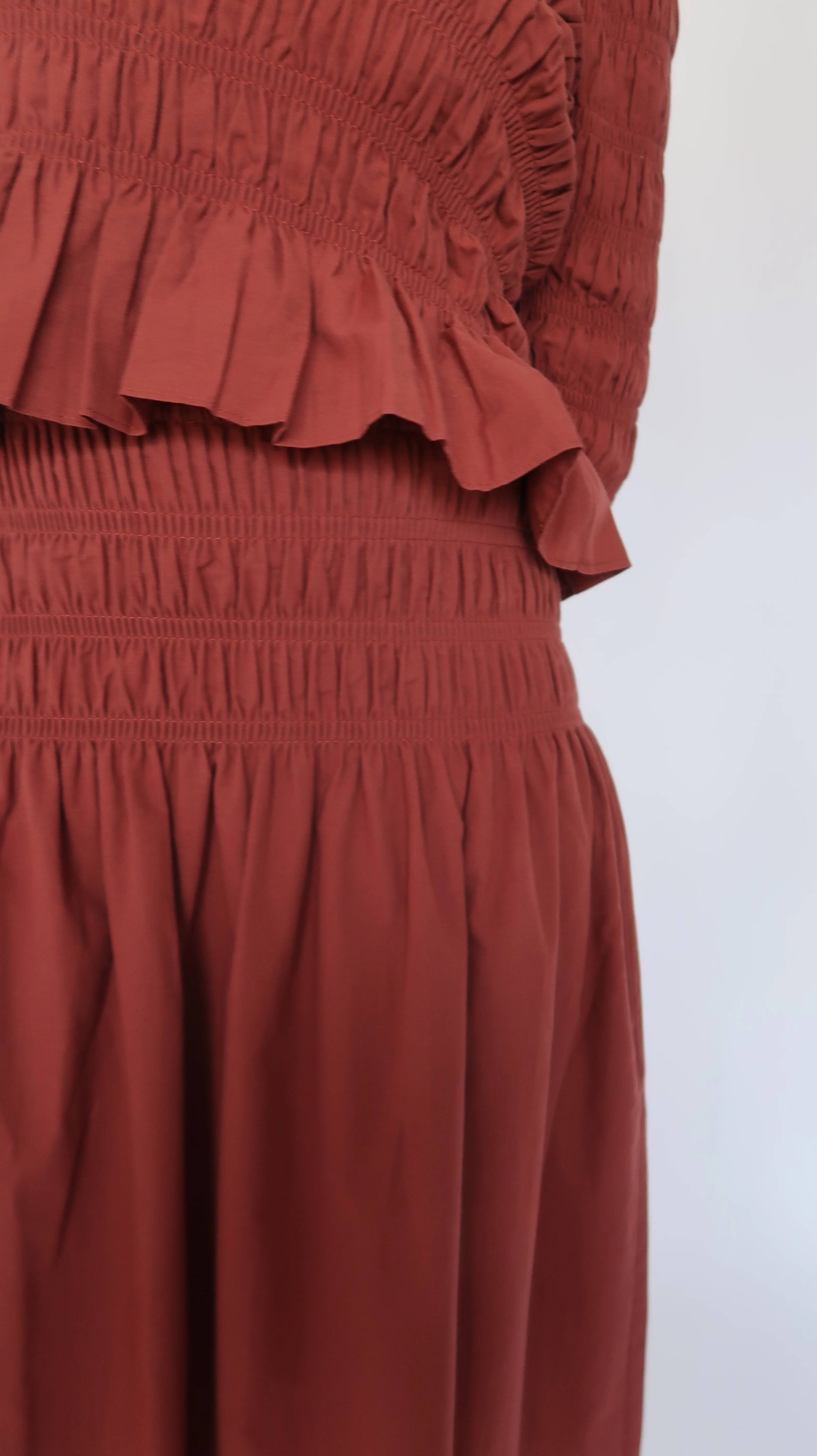All Spice Ruched Maxi Skirt - Image 3