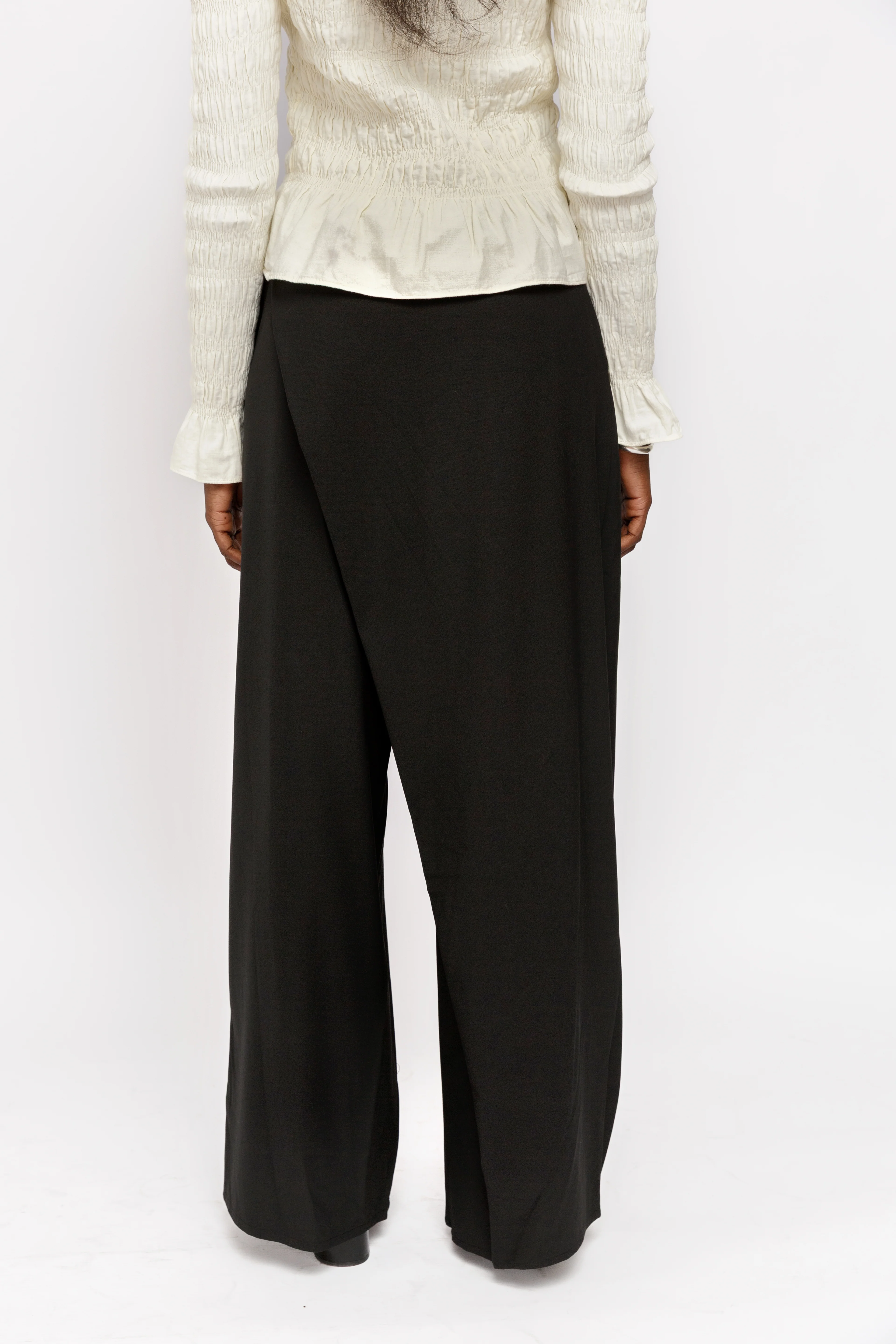 Black Foldover Pants - Image 5