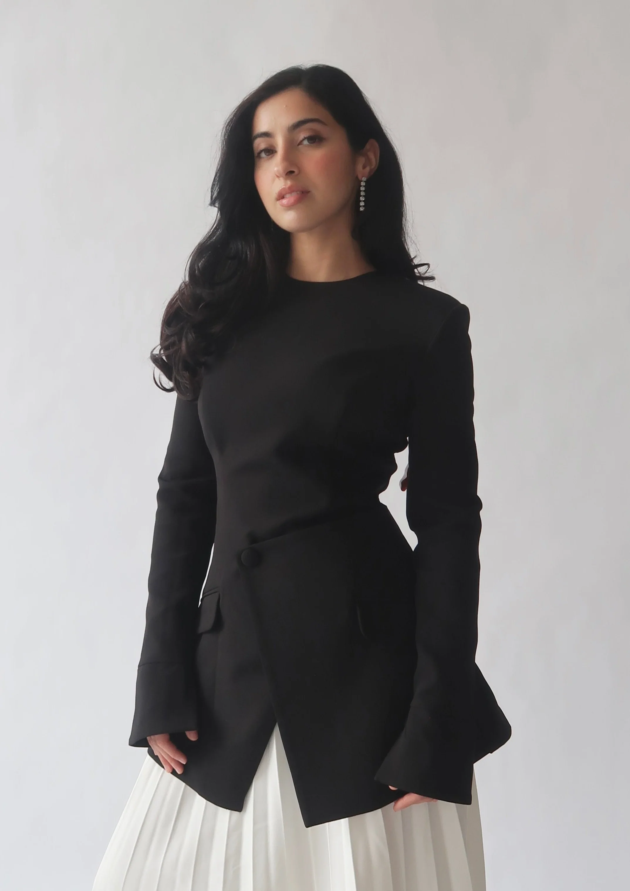 Black Blazer Tunic