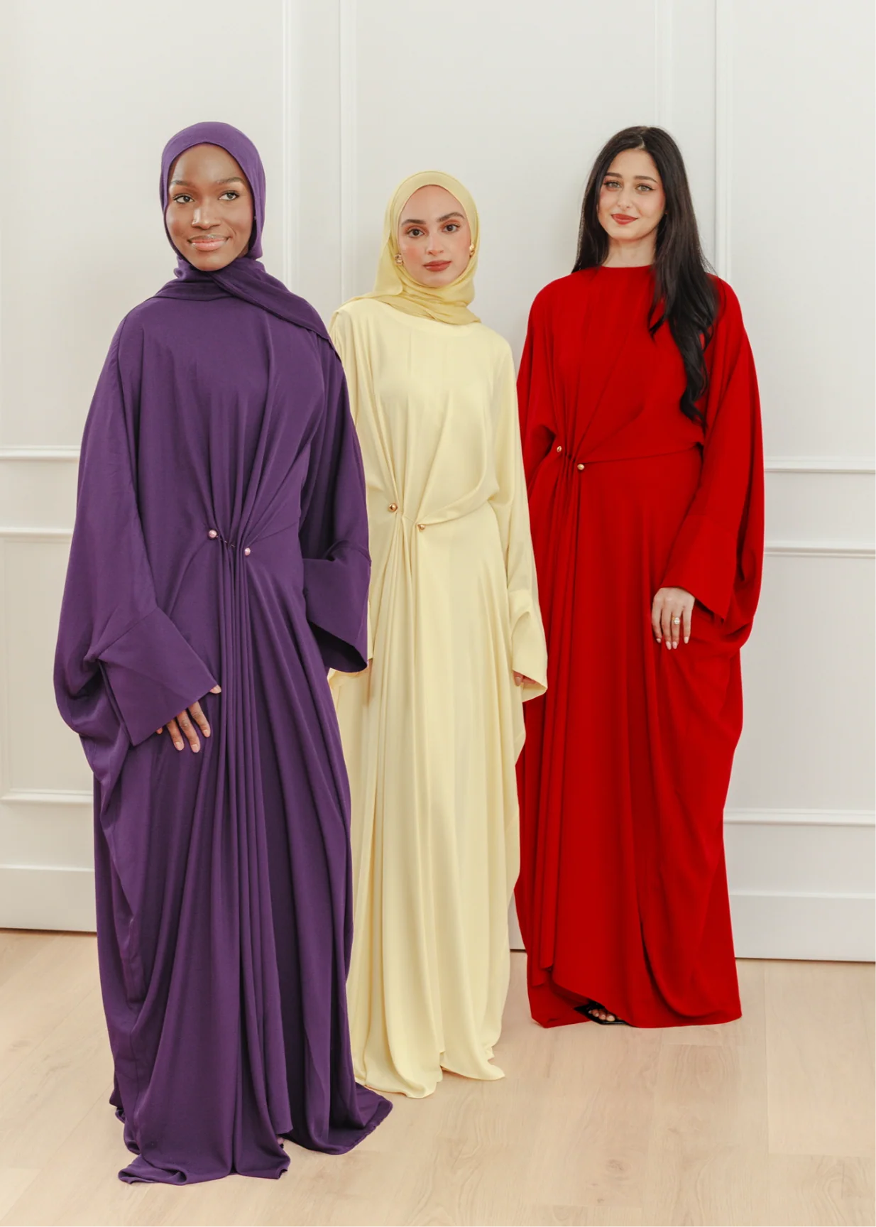 Butter Yellow Draped Hardware Kaftan - Image 8
