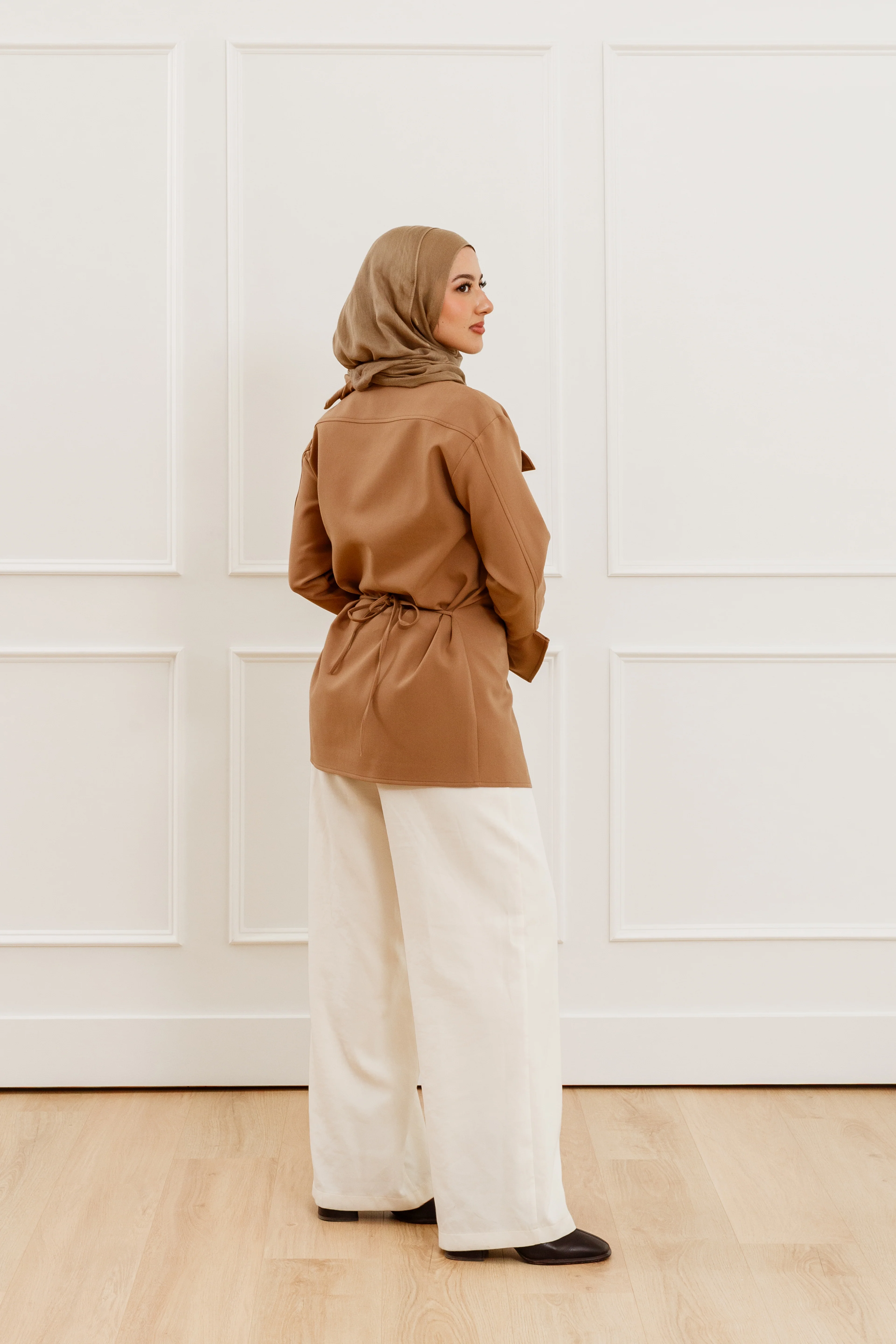 Camel Utility Tunic- Final Sale - Image 2