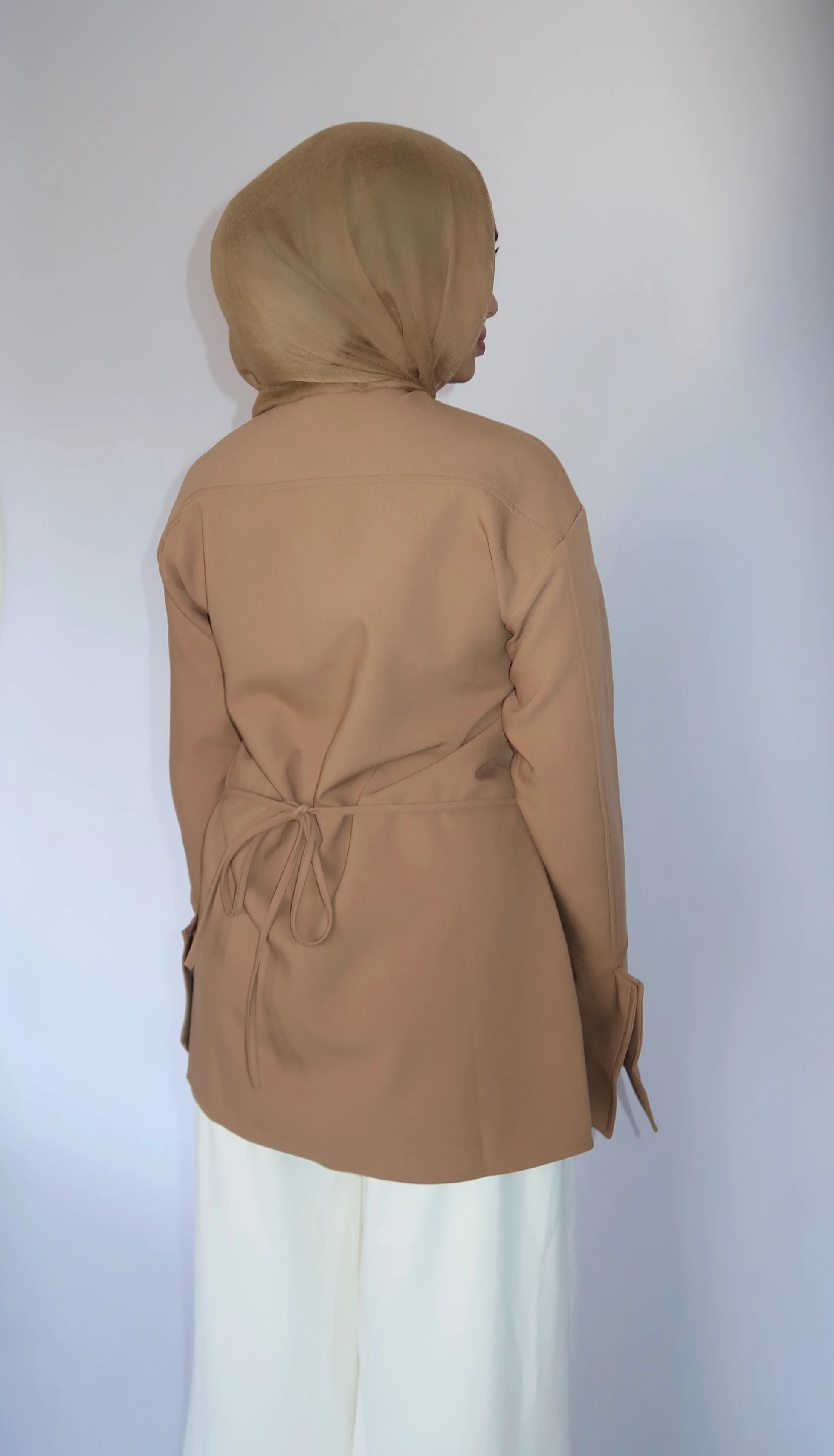 Camel Utility Tunic- Final Sale - Image 8