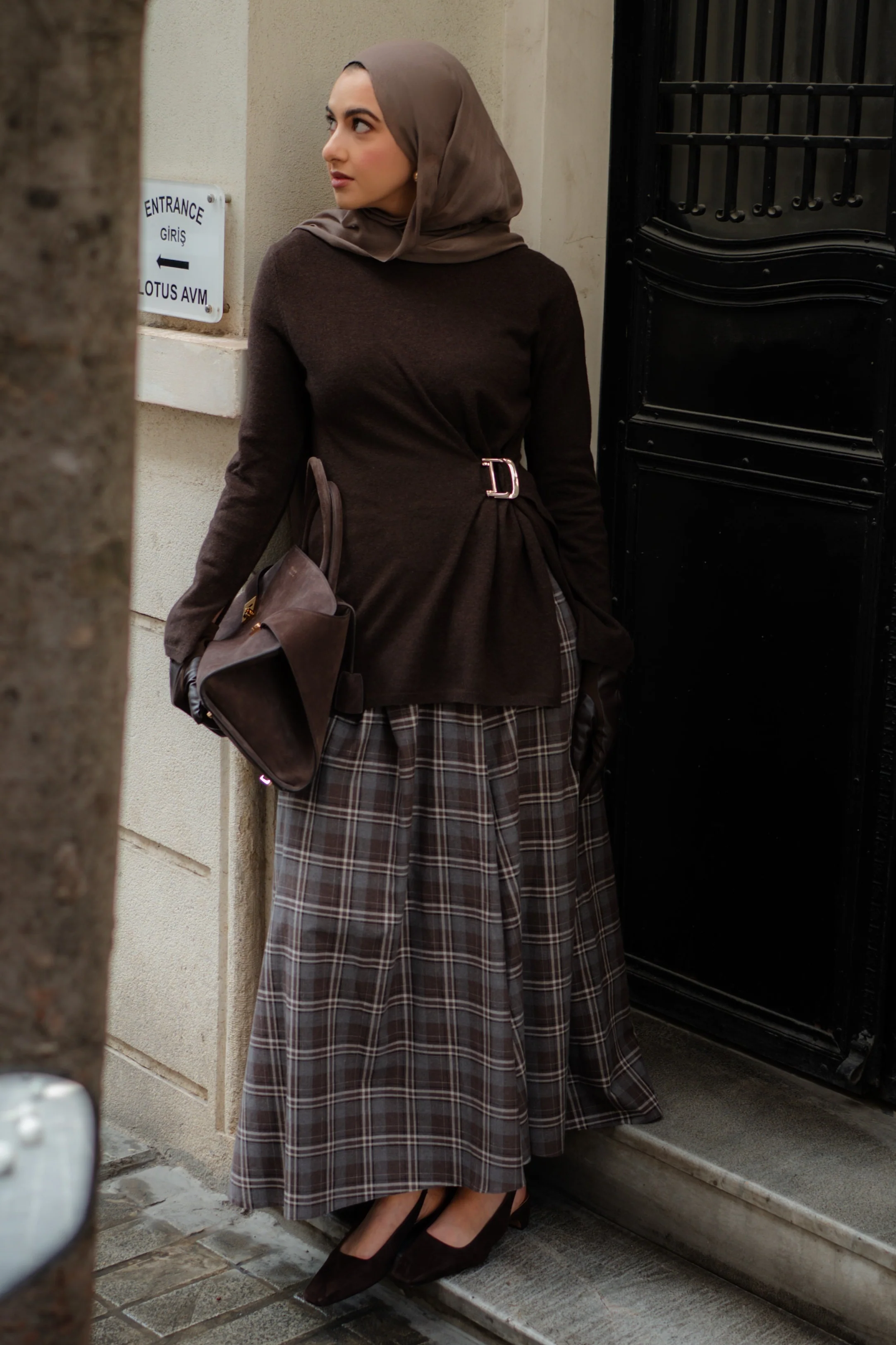 Espresso Buckled Sweater - Image 10