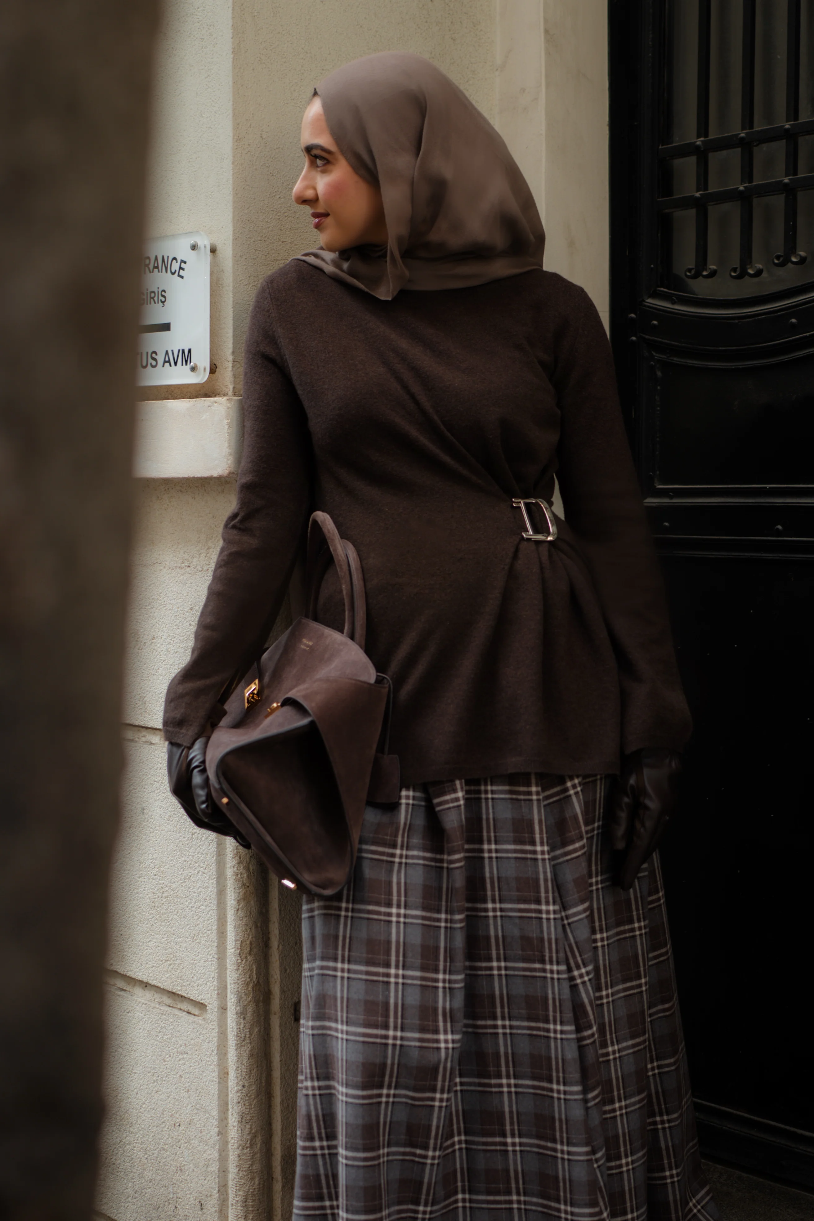Espresso Buckled Sweater - Image 9