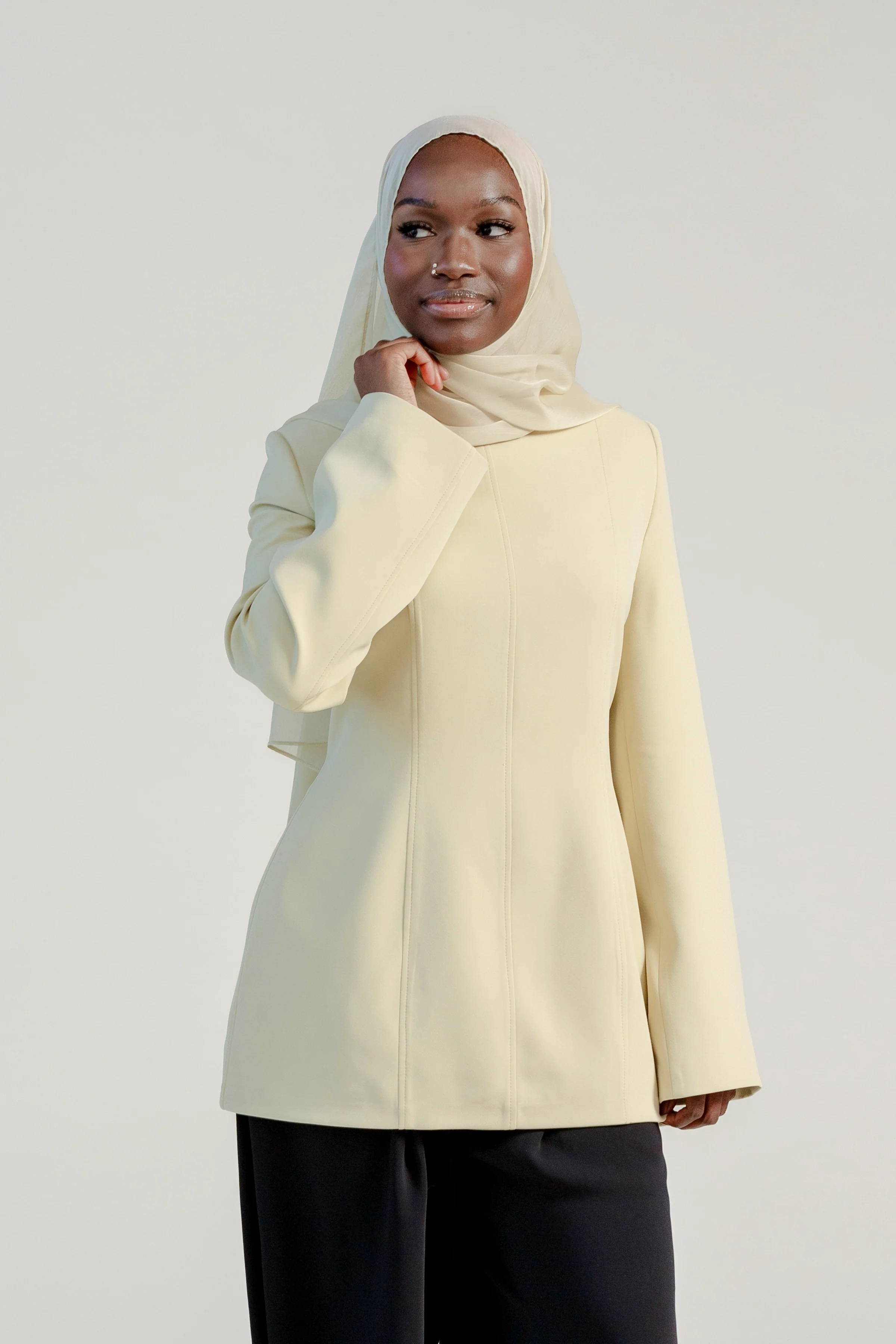Melon Structured Tunic- Final Sale - Image 3