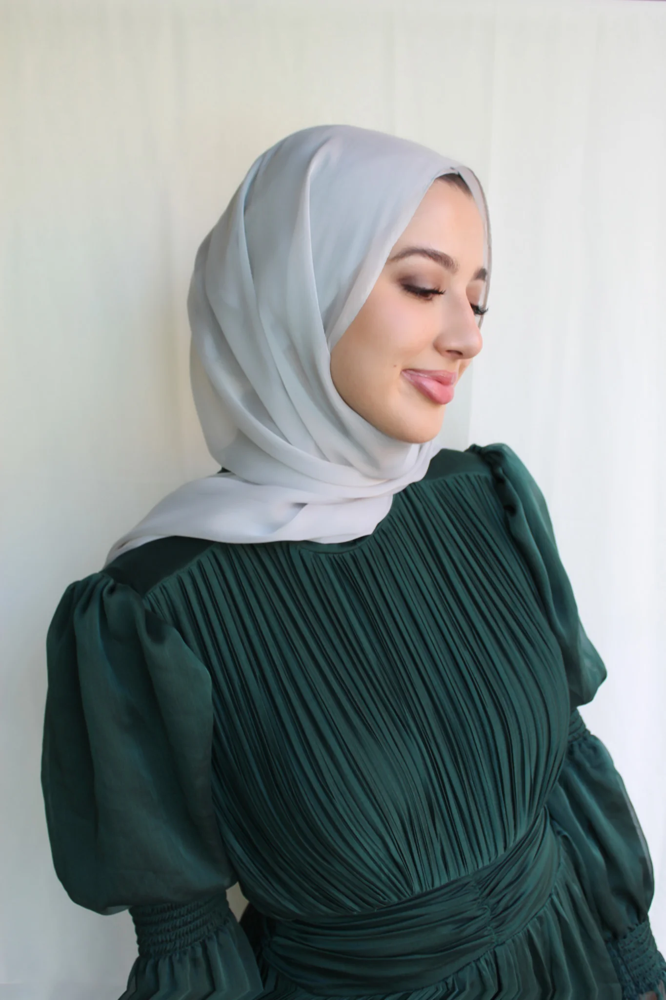 Silver Shimmering Scarf - Image 5